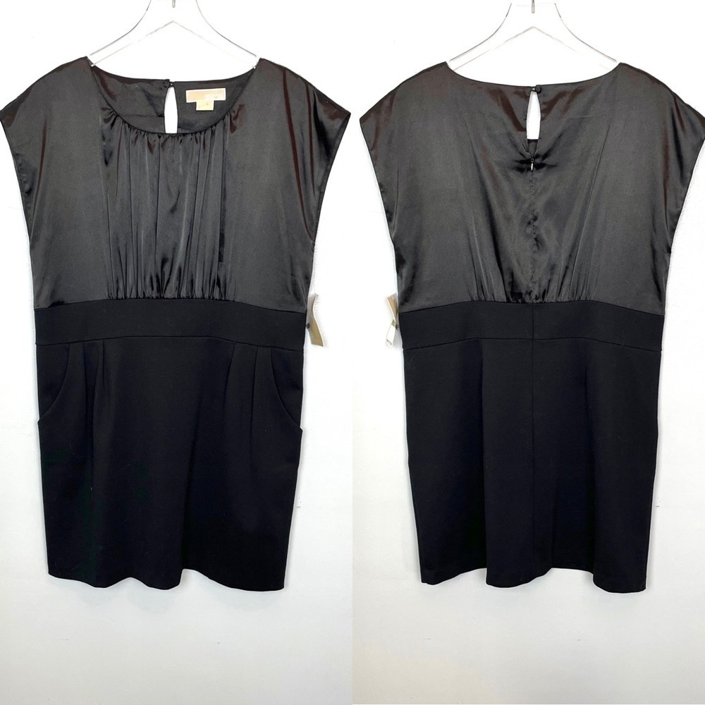 NWT Michael Michael Kors Black Dinner Dress Sz 14